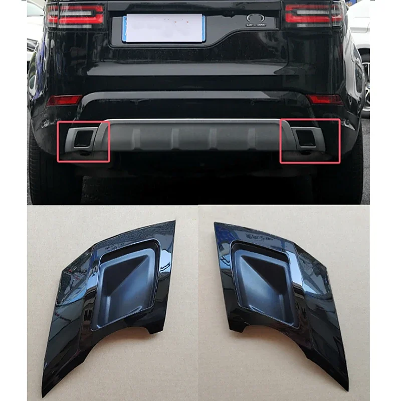 Auto Black Rear Exhaust Muffler Tail Throat Pipe Cover Trim Replacement For Land Rover Discovery 5 2017 2018 2019 2020
Auto Black Rear Exhaust Muffler Tail Throat Pipe Cover Trim Replacement For Land Rover Discovery 5 2017 2018 2019 2020