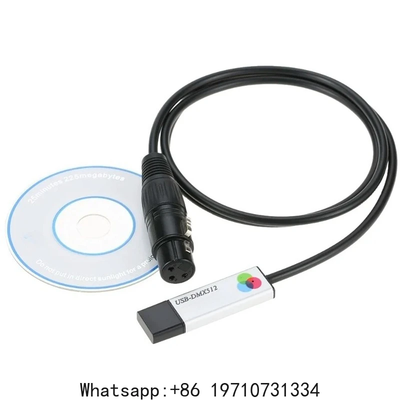 DMX512 Computer PC Stage Lighting Controller Dimmer USB To DMX Interface Adapter LED
DMX512 Computer PC Stage Lighting Controller Dimmer USB To DMX Interface Adapter LED