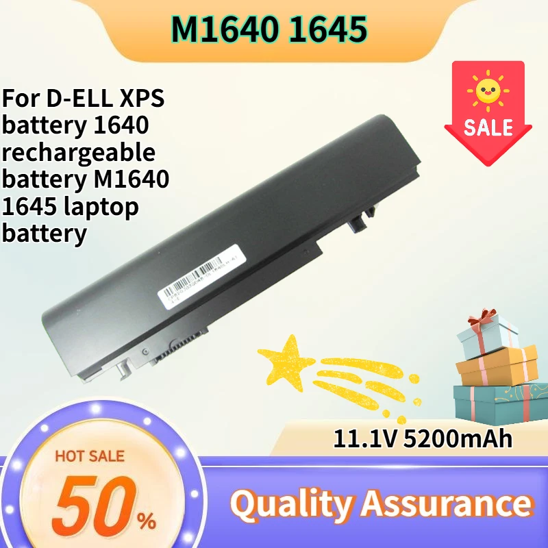 11.1V 5200mAh Compatible with new D-ELL XPS battery 1640 rechargeable battery M1640 1645 laptop battery
11.1V 5200mAh Compatible with new D-ELL XPS battery 1640 rechargeable battery M1640 1645 laptop battery