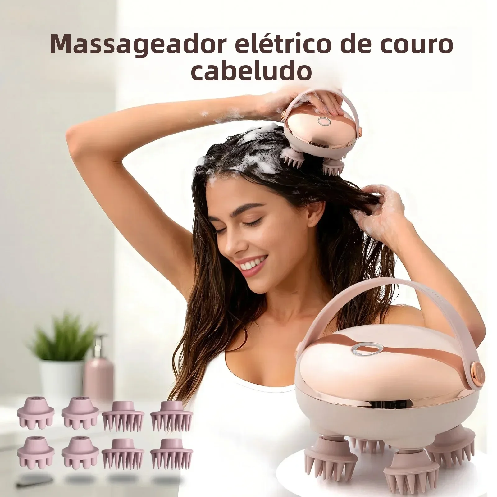 Head Massage Instrument Rechargeable Head Massager Scalp Stress Relax Body MassageWaterproof Handheld Hair Scalp massager
Head Massage Instrument Rechargeable Head Massager Scalp Stress Relax Body MassageWaterproof Handheld Hair Scalp massager