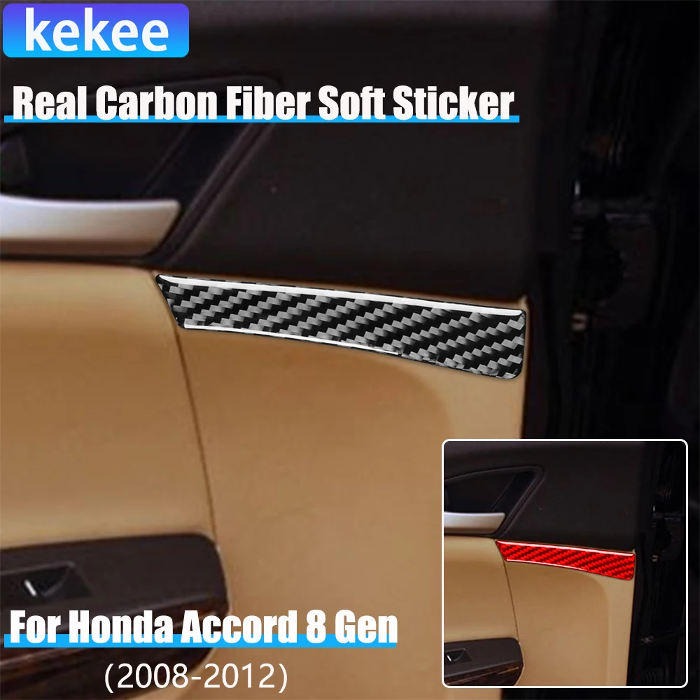 Real Carbon Fiber Car Accessories Rear Door Trim Cover Modified Soft Sticker For Honda Accord 8th Gen 2008 2009 2010 2011 2012
Real Carbon Fiber Car Accessories Rear Door Trim Cover Modified Soft Sticker For Honda Accord 8th Gen 2008 2009 2010 2011 2012