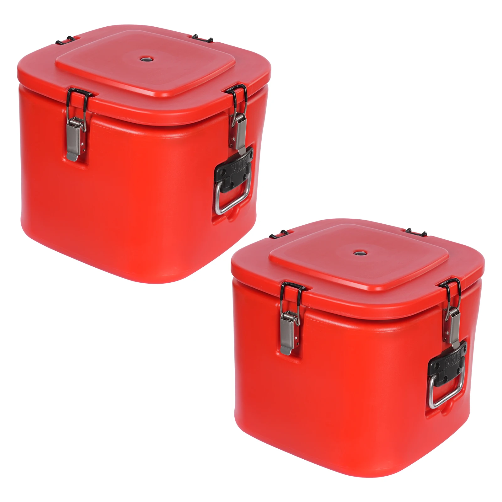 2Pcs 18.7L Large Capacity Insulated Bucket 32-212°F Stainless Steel Thermal Barrel Heat Cold Preservation Water Soup Container with Sealed Buckle for Restaurant Home Outdoor Banquet
2Pcs 18.7L Large Capacity Insulated Bucket 32-212°F Stainless Steel Thermal Barrel Heat Cold Preservation Water Soup Container with Sealed Buckle for Restaurant Home Outdoor Banquet
