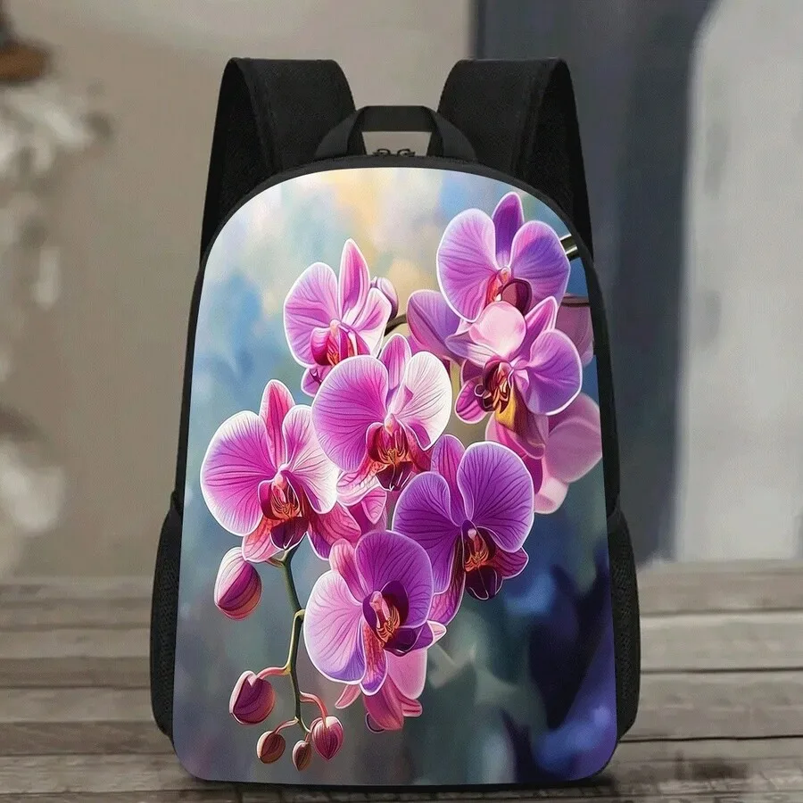 Orchid Floral Print 17 Inch Laptop Backpack With Water Bottle Pocket Lightweight Durable Unisex Travel Work Commuter Bag
Orchid Floral Print 17 Inch Laptop Backpack With Water Bottle Pocket Lightweight Durable Unisex Travel Work Commuter Bag