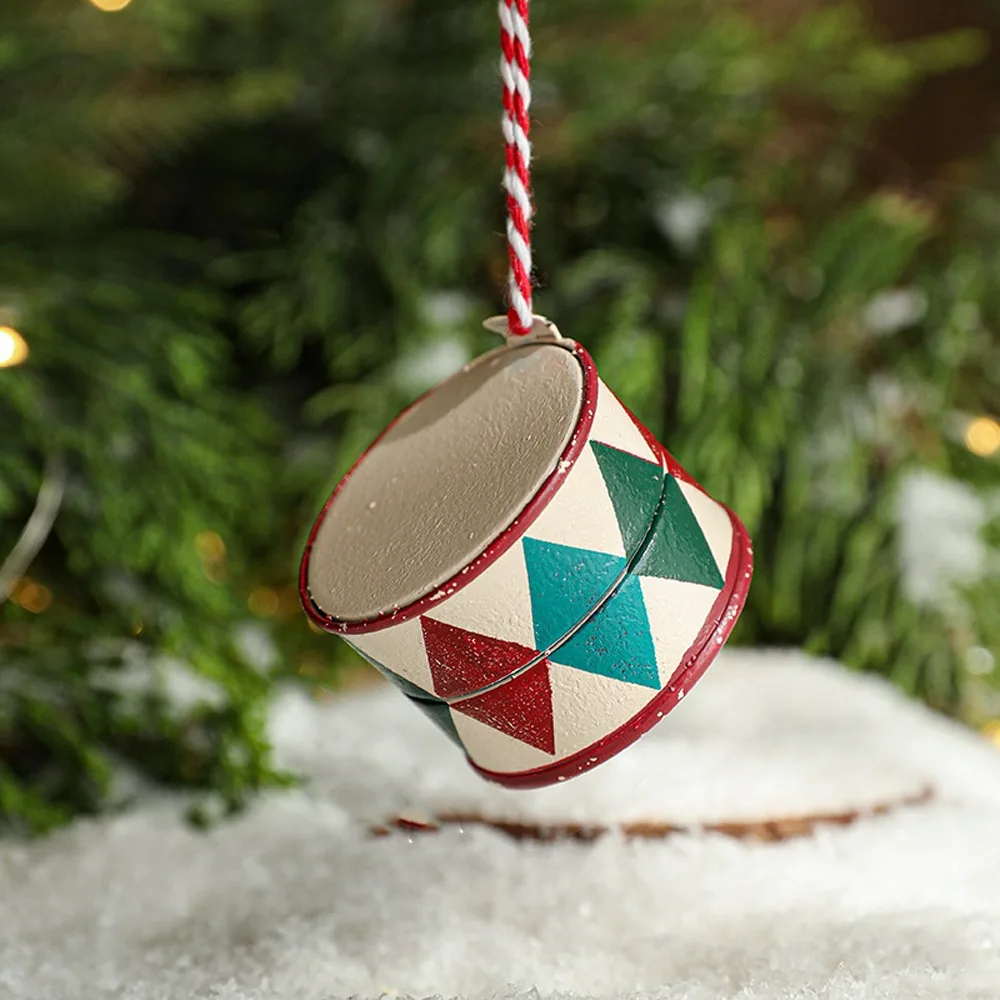 Nordic Style Christmas Drum Star Pendant Iron Hanging Xmas Tree Hanging Pendant Exquisite Snowflake Pendant Children Gifts
Nordic Style Christmas Drum Star Pendant Iron Hanging Xmas Tree Hanging Pendant Exquisite Snowflake Pendant Children Gifts
