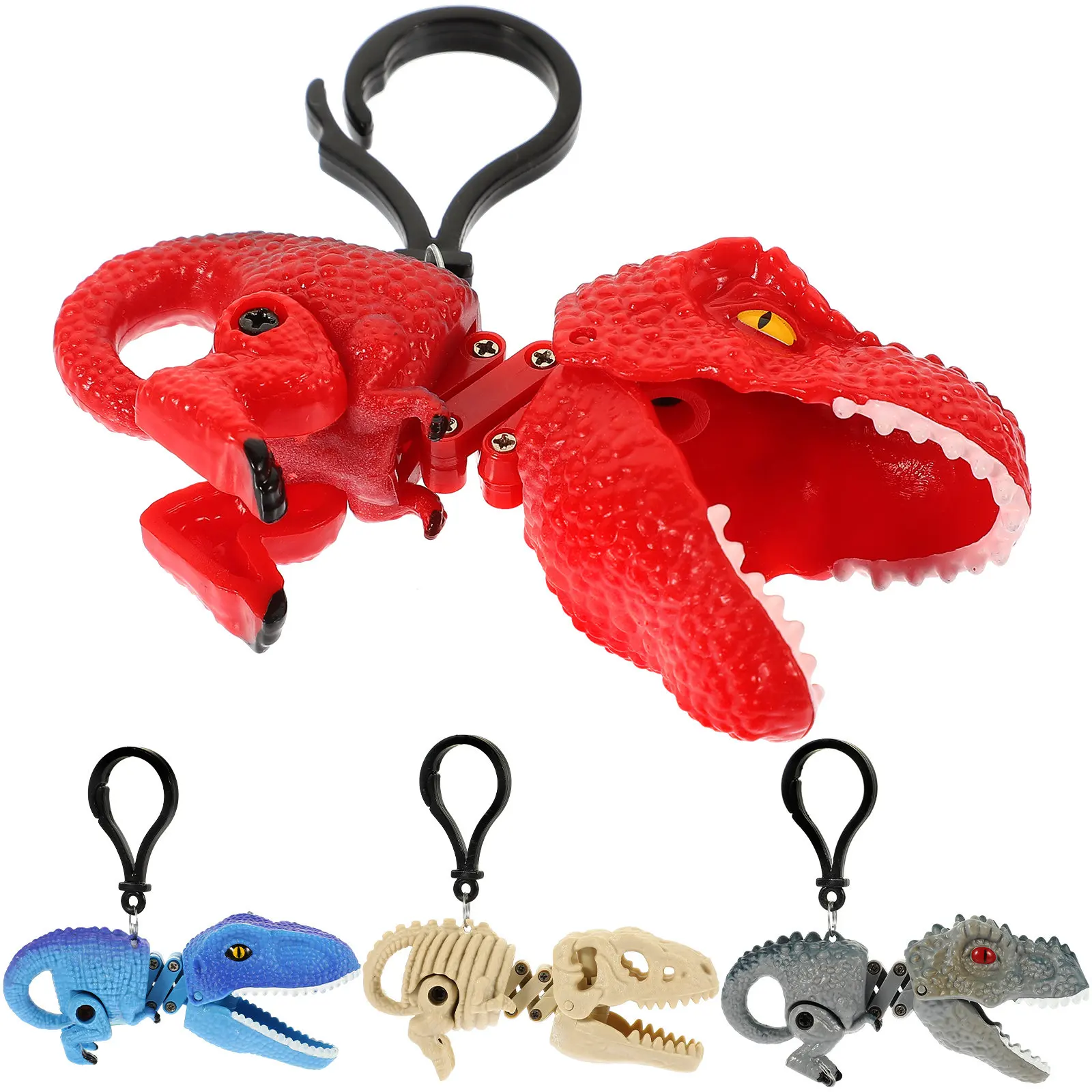 4 Pcs Backpack Ornament Decorative Keychain Dinosaur Fidget Children ABS Cartoon Keyring Creative
4 Pcs Backpack Ornament Decorative Keychain Dinosaur Fidget Children ABS Cartoon Keyring Creative
