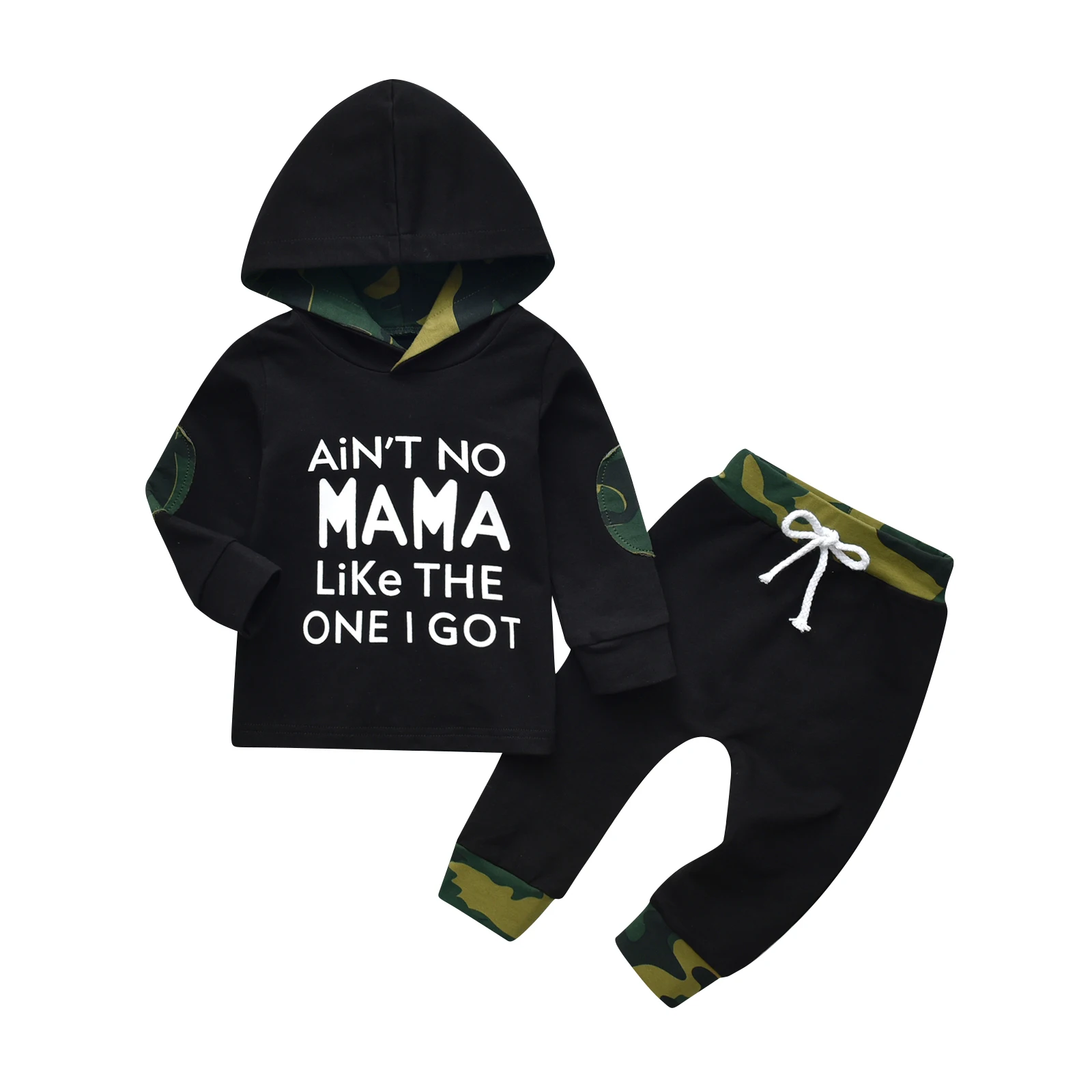 1-4T Toddler Kids Boys Baby Fashion Clothes Set Letters Printed Hooded Top and Camouflage Pants Long Sleeve Outfit for Boys
1-4T Toddler Kids Boys Baby Fashion Clothes Set Letters Printed Hooded Top and Camouflage Pants Long Sleeve Outfit for Boys