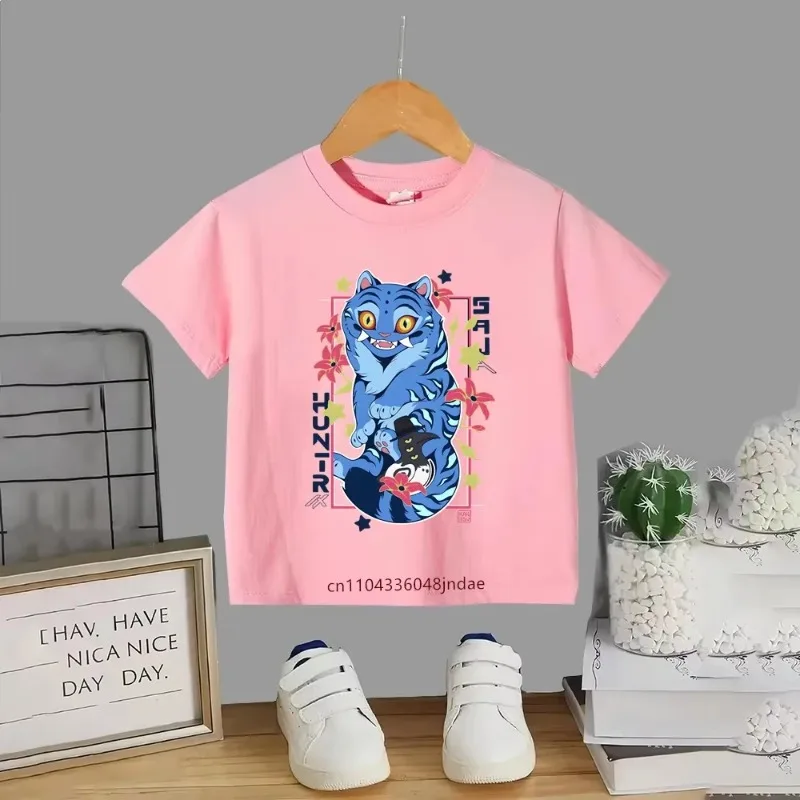 2026 Movie Crew Neck Cartoon Girls Boys Tee Casual Baby Girl Clothes KPop Demon Hunters Print Kids T-shirt Fashion Casual Tops
2026 Movie Crew Neck Cartoon Girls Boys Tee Casual Baby Girl Clothes KPop Demon Hunters Print Kids T-shirt Fashion Casual Tops