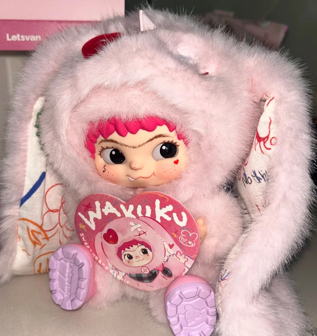 Genuine Wakuku Sweetheart Rabbit Baba Star Vinyl Plush Keychain Doll Ornament Trendy Play Doll Cute Toys Girl Christmas Gift
Genuine Wakuku Sweetheart Rabbit Baba Star Vinyl Plush Keychain Doll Ornament Trendy Play Doll Cute Toys Girl Christmas Gift