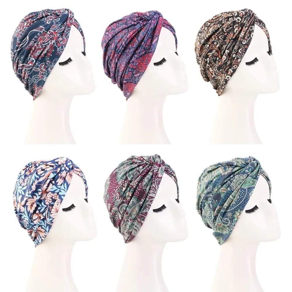 Fashion Floral Print Women Turban Hat Elastic Breathable Hijab Scarf African Islamic Hair Loss Hat Chemo Islamic Arab Cap Hat
Fashion Floral Print Women Turban Hat Elastic Breathable Hijab Scarf African Islamic Hair Loss Hat Chemo Islamic Arab Cap Hat