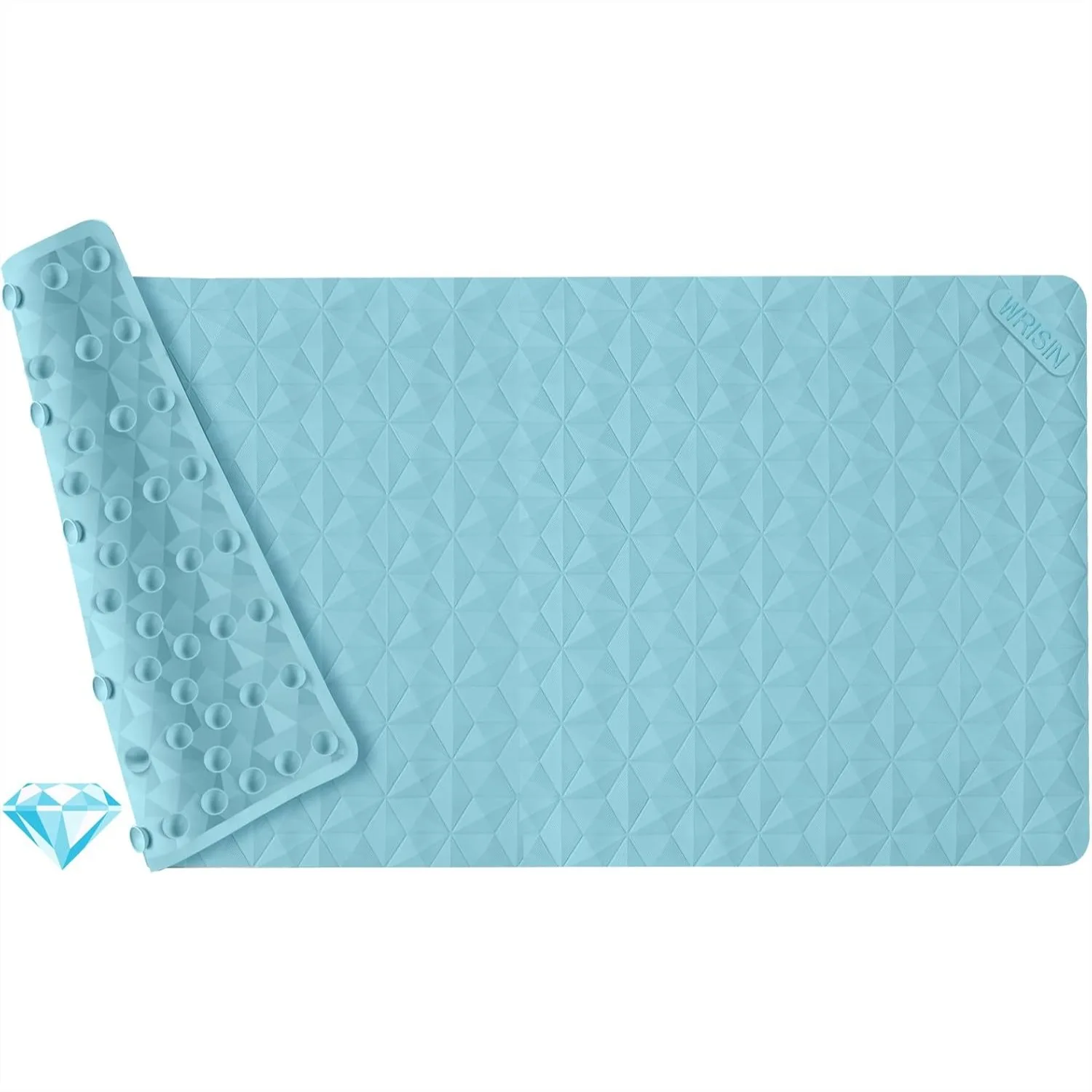 Non Slip Bathtub Mat for Shower Safety - Natural Rubber with Suction Cups & Drain Holes - BPA/PVC Free Large Bathroom Mat
Non Slip Bathtub Mat for Shower Safety - Natural Rubber with Suction Cups & Drain Holes - BPA/PVC Free Large Bathroom Mat