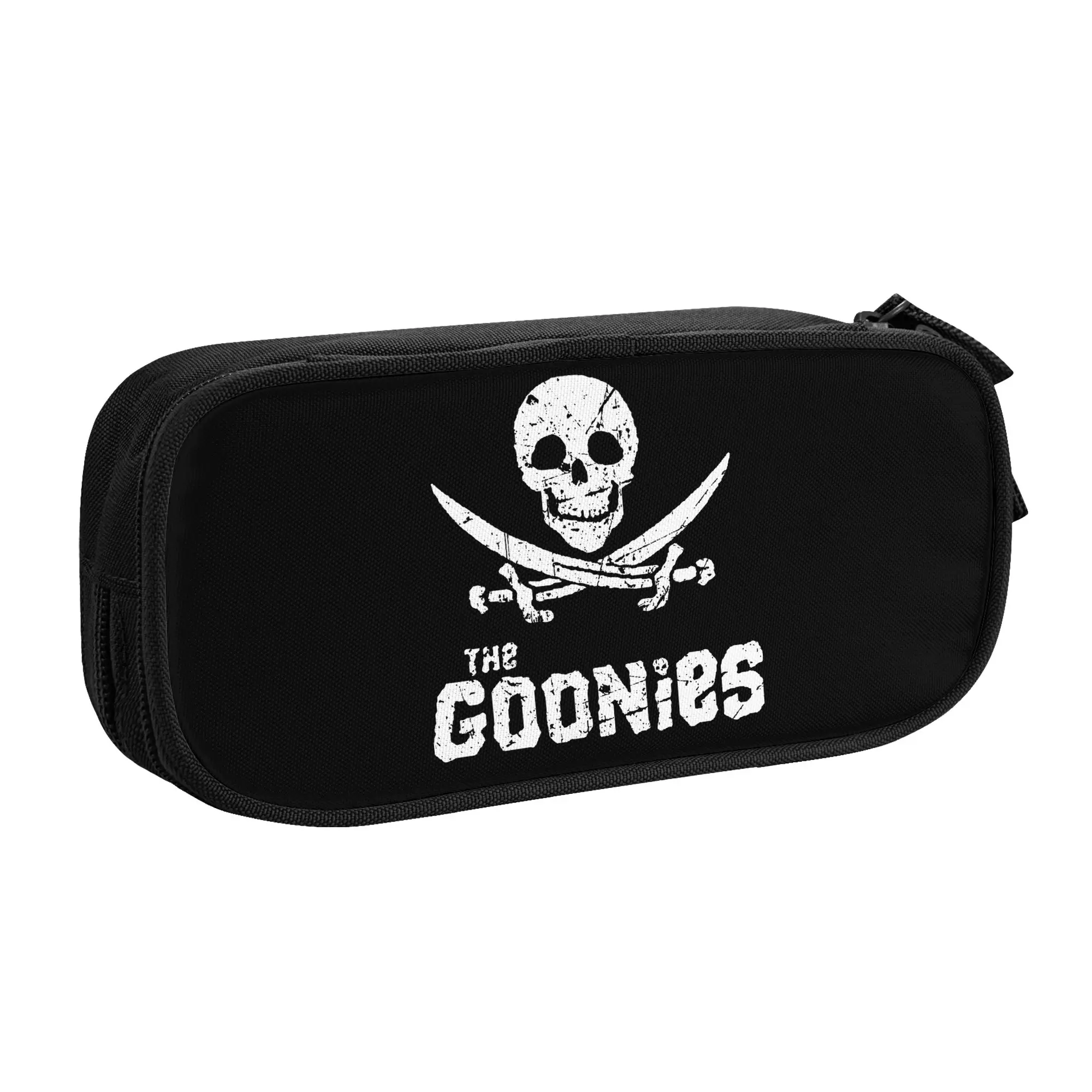 Kawaii The Goonies Distressed Art Pencil Case for Girl Boy Large Capacity Movie Film Pencil Pouch School Accessories
Kawaii The Goonies Distressed Art Pencil Case for Girl Boy Large Capacity Movie Film Pencil Pouch School Accessories