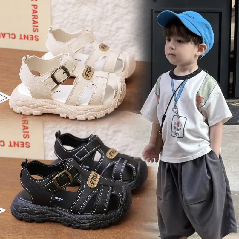 Boys Closed Toe Sandals Summer Kids Mesh Beach Shoes Non-slip Soft Toddler Outdoor Sports Sandals Children Casual Walking Shoes
Boys Closed Toe Sandals Summer Kids Mesh Beach Shoes Non-slip Soft Toddler Outdoor Sports Sandals Children Casual Walking Shoes