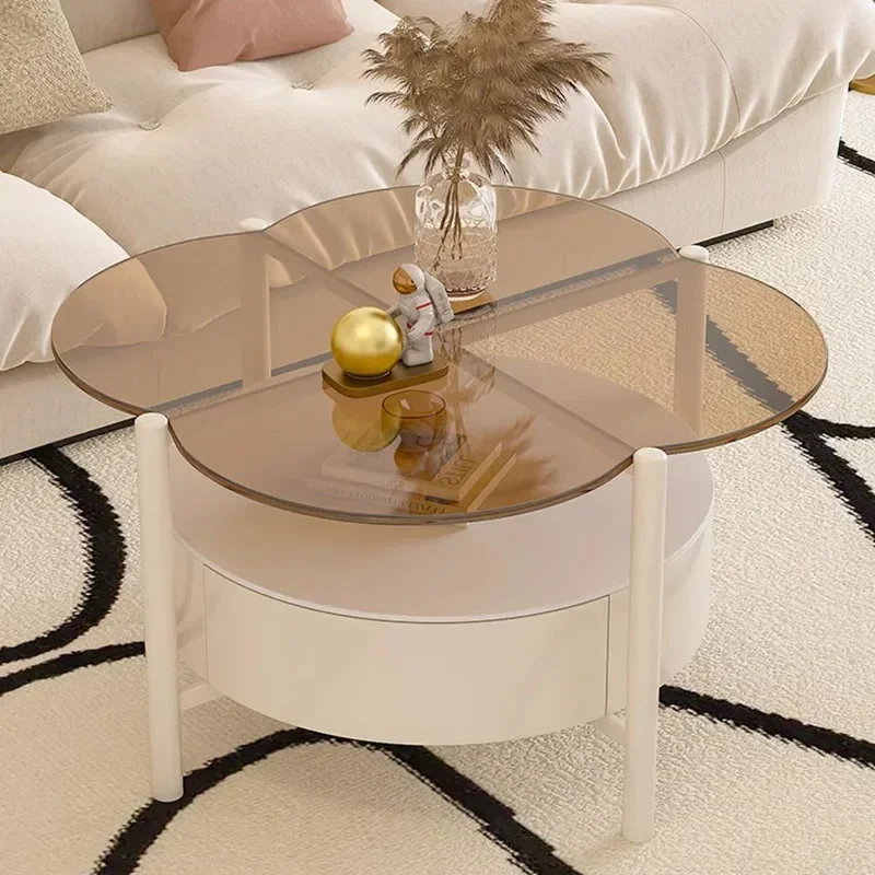 Nordic Luxury Coffee Table Trau Round White Mobile Living Room Coffe Table Mesa Lateral Apartamento Couchtisch Furniture
Nordic Luxury Coffee Table Trau Round White Mobile Living Room Coffe Table Mesa Lateral Apartamento Couchtisch Furniture