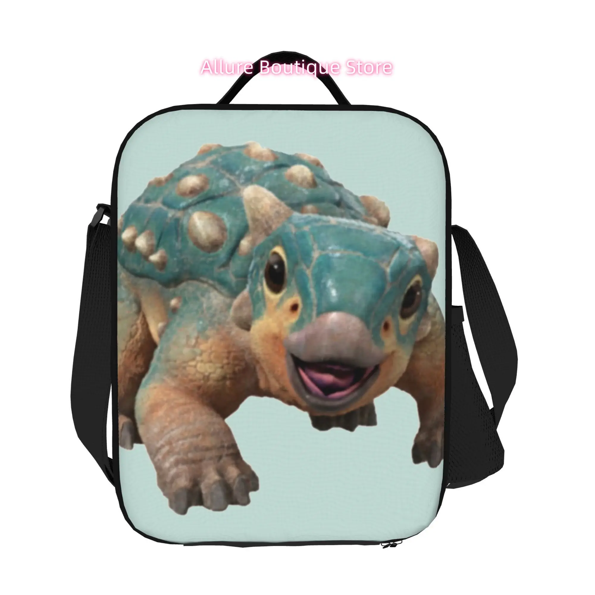 An Ankylosaurus Magniventris Themed Tote Bag Designed for Office Work, Travel, And Everyday Casual Use, Not Intended for Food Co
An Ankylosaurus Magniventris Themed Tote Bag Designed for Office Work, Travel, And Everyday Casual Use, Not Intended for Food Co