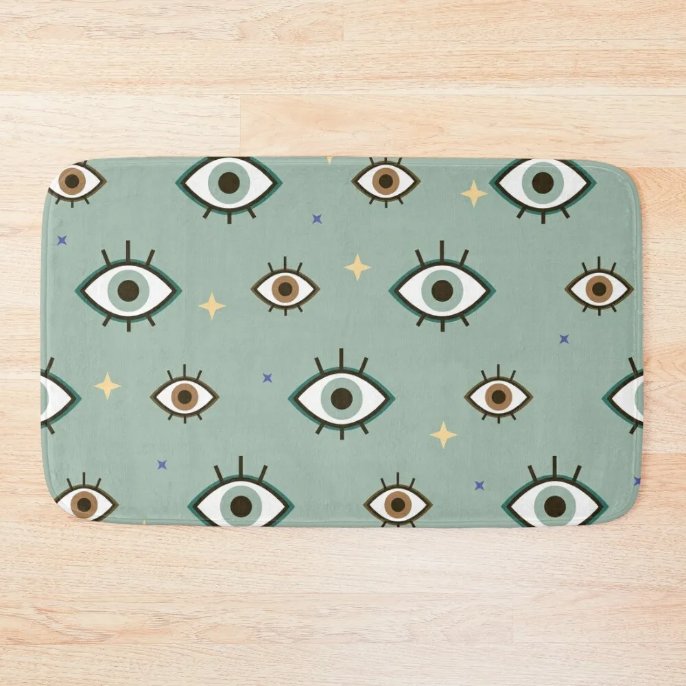 Evil Eye Pattern, Brown and Green Eyes Bath Mat Baths Bathroom Bathrooms Accessories Novelties Rugs Baths Mat
Evil Eye Pattern, Brown and Green Eyes Bath Mat Baths Bathroom Bathrooms Accessories Novelties Rugs Baths Mat