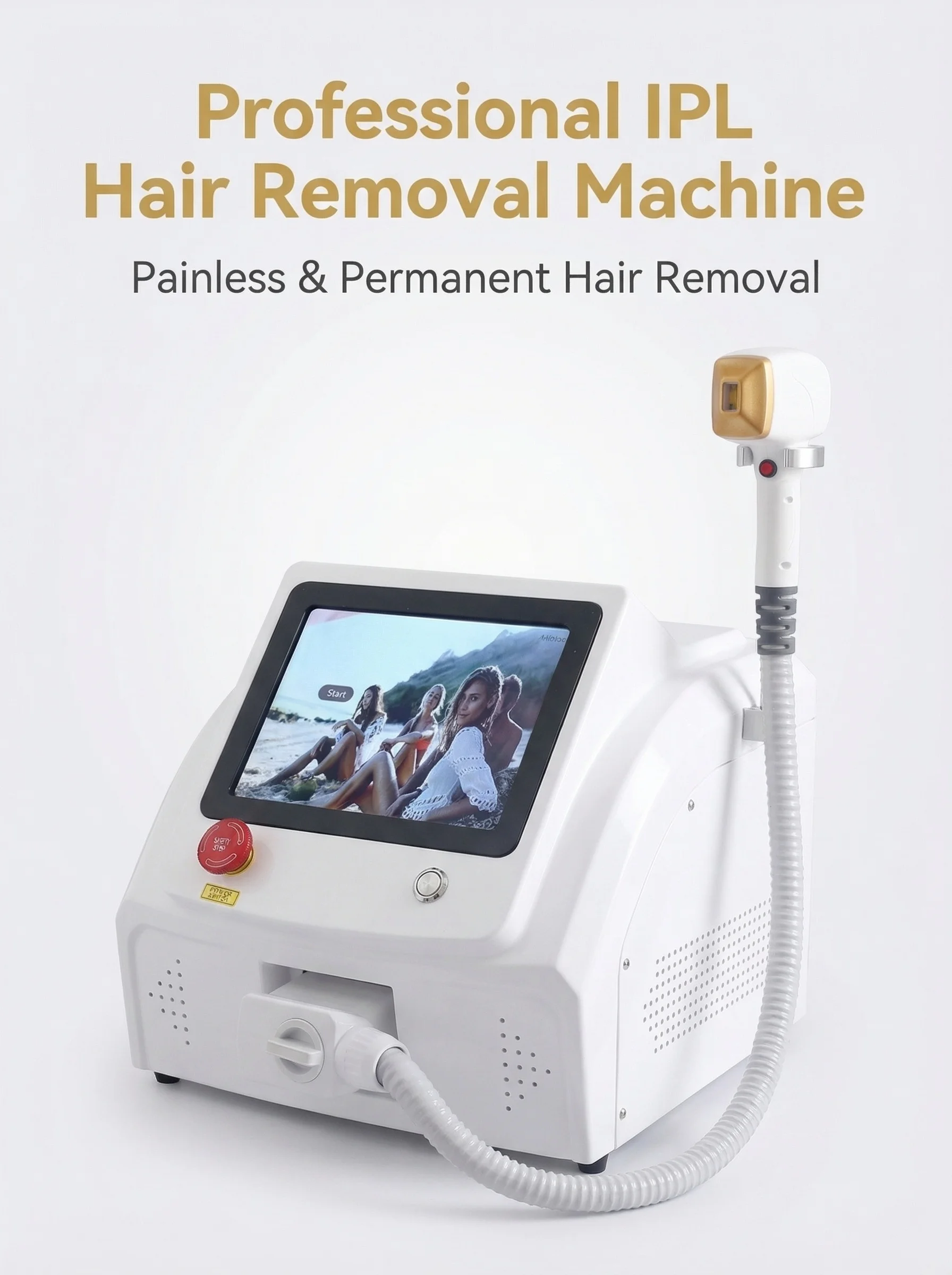 Professional Salon Laser Epilator 3000W Ice Titanium 755/808/1064nm 3 Wavelength Face & Body Hair Removal
Professional Salon Laser Epilator 3000W Ice Titanium 755/808/1064nm 3 Wavelength Face & Body Hair Removal