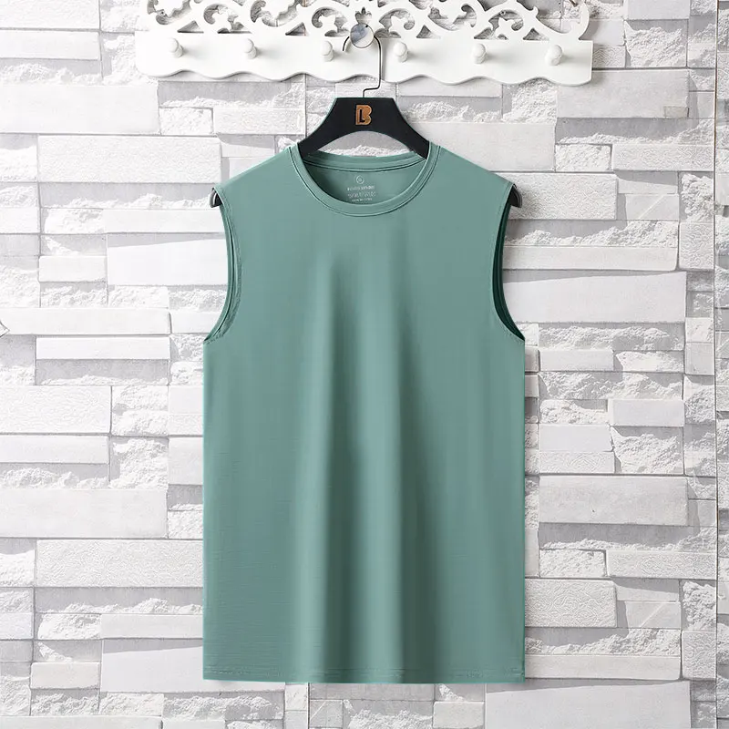 Elegant Fashion Harajuku Slim Fit Ropa Hombre Loose Casual All Match Sport Vest O Neck Insert Sleeveless Pure Cotton T-shirts
Elegant Fashion Harajuku Slim Fit Ropa Hombre Loose Casual All Match Sport Vest O Neck Insert Sleeveless Pure Cotton T-shirts