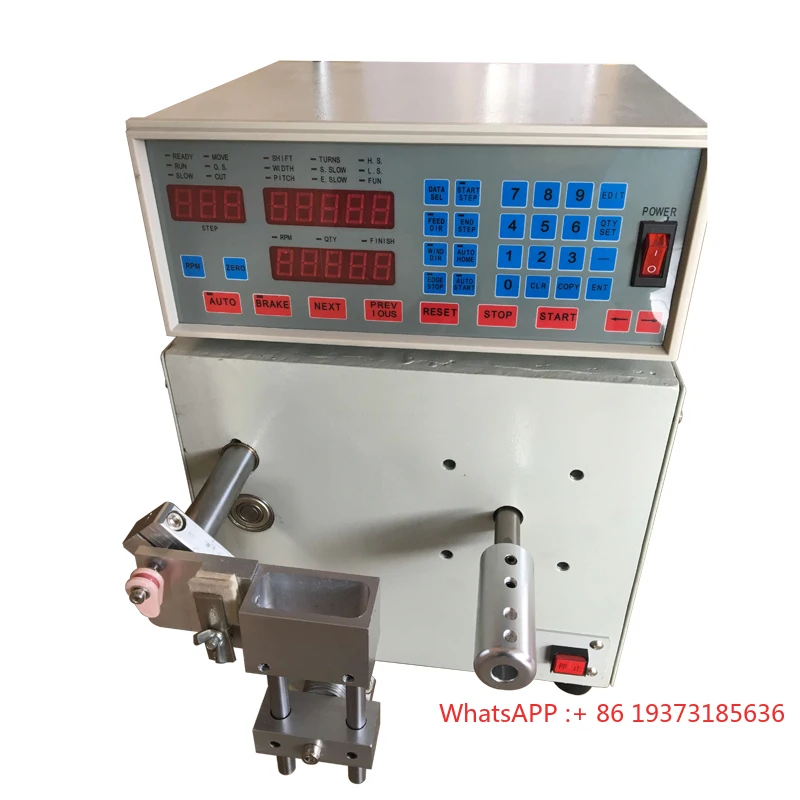 LY-860 Automatic Voice Coil Winding Machine Speaker Paper Self Bonding Wire Paper Tube Voice Coil Winding Machine Coil 220V 110V
LY-860 Automatic Voice Coil Winding Machine Speaker Paper Self Bonding Wire Paper Tube Voice Coil Winding Machine Coil 220V 110V