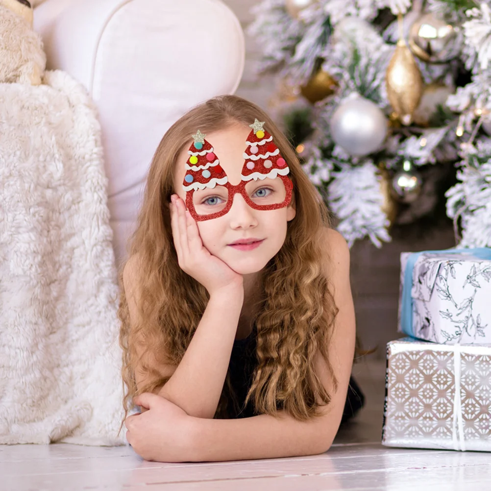 6Pcs Funny Dress Up Glasses Christmas Photo Props Lightweight Nonwovens Party Eyewear for Holiday Celebration Xmas Decorative
6Pcs Funny Dress Up Glasses Christmas Photo Props Lightweight Nonwovens Party Eyewear for Holiday Celebration Xmas Decorative