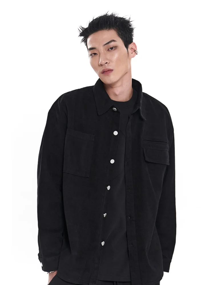 pH-1 EGO FETCH Over Shirt Jacket Black Grey #018 Long Sleeve Casual Cargo Streetwear
pH-1 EGO FETCH Over Shirt Jacket Black Grey #018 Long Sleeve Casual Cargo Streetwear