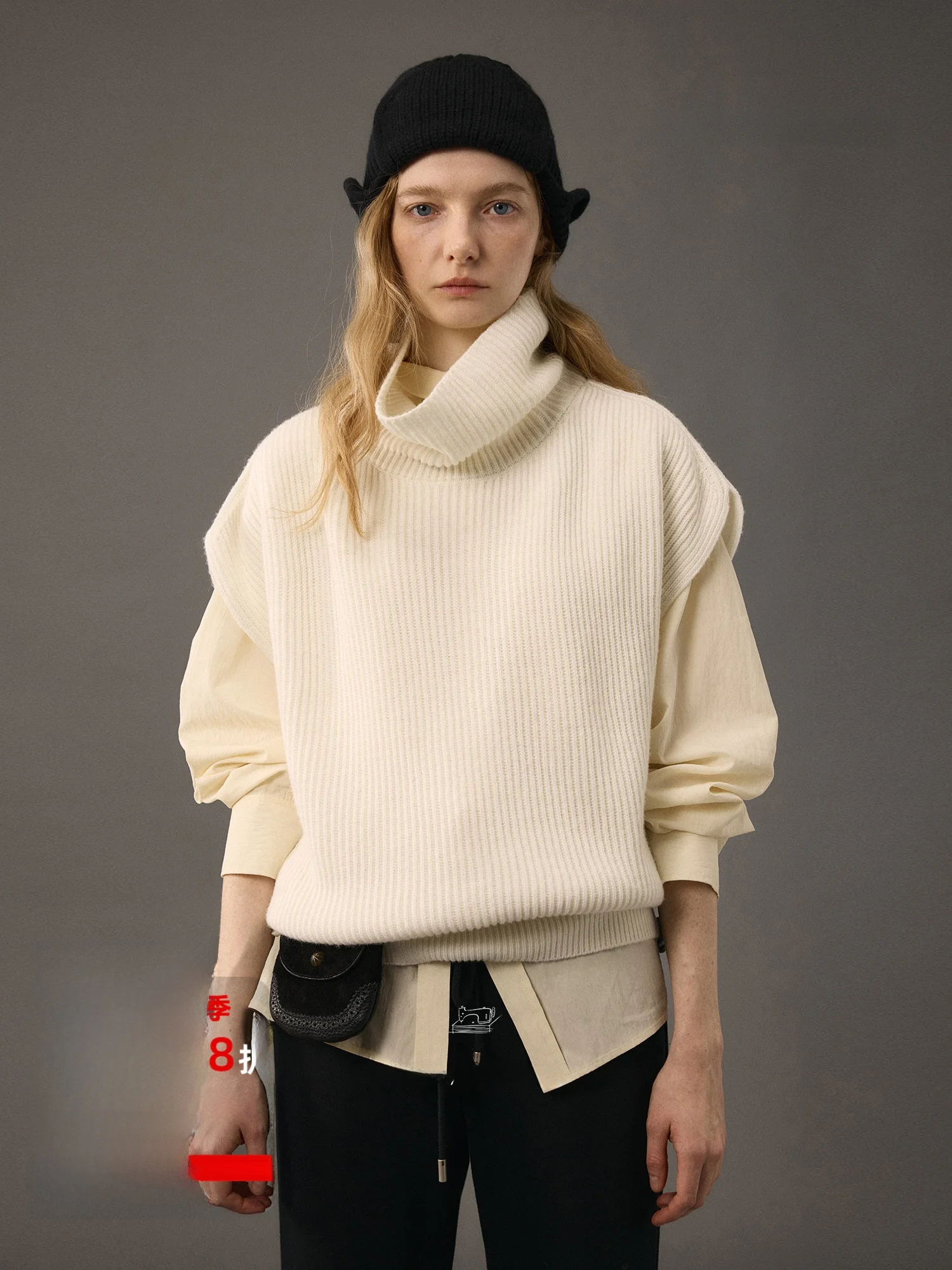 Женский вязаный жилет Nice People 2026SS с высоким воротником, свободный крой, смесь шерсти, комфортный нейлоновый трикотаж для многослойных образов
Женский вязаный жилет Nice People 2026SS с высоким воротником, свободный крой, смесь шерсти, комфортный нейлоновый трикотаж для многослойных образов