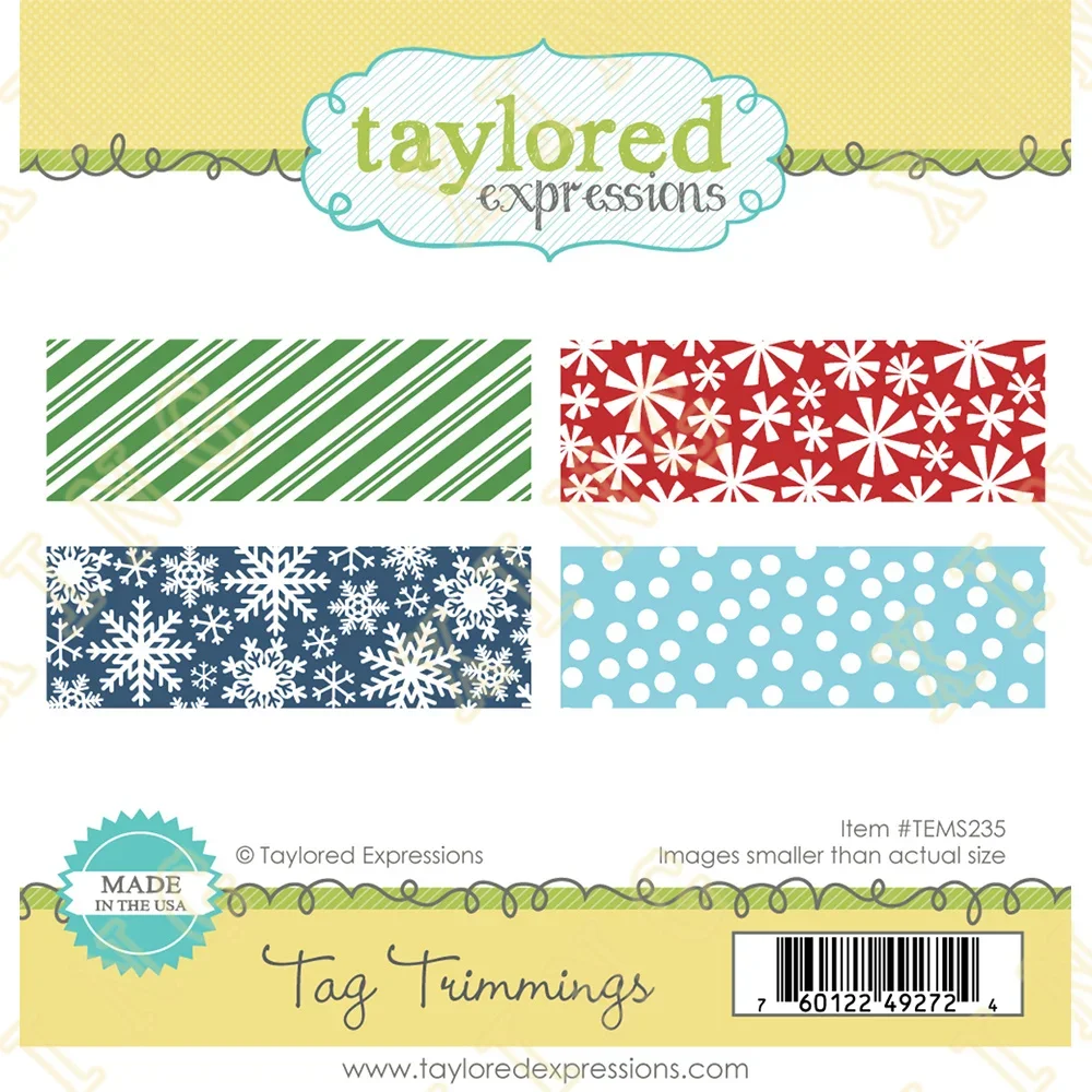 Tag Trimmings Clear Stamps No Cutting Dies for DIY Scrapbooking Paper Card Making Decoration Craft Photo Album Stamps
Tag Trimmings Clear Stamps No Cutting Dies for DIY Scrapbooking Paper Card Making Decoration Craft Photo Album Stamps
