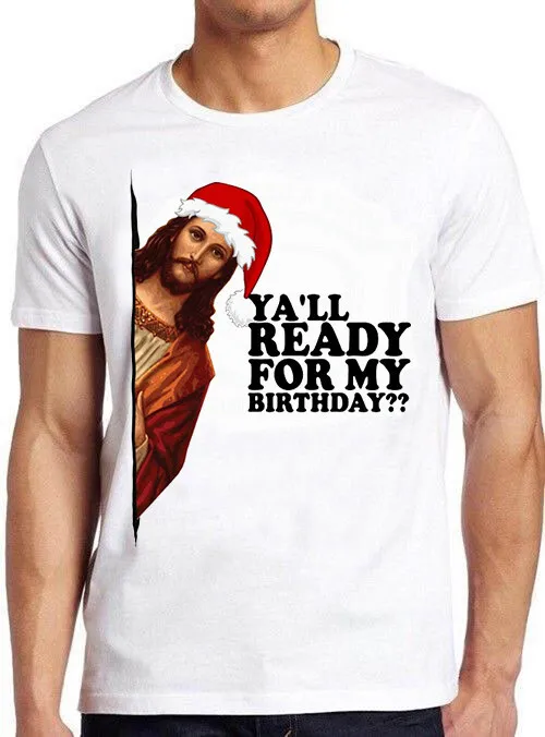 С Рождеством, Иисус! Рубашка с короткими рукавами с принтом. Ты есть мой подарок на день рождения. Футболка, модный топ из чистого хлопка
С Рождеством, Иисус! Рубашка с короткими рукавами с принтом. Ты есть мой подарок на день рождения. Футболка, модный топ из чистого хлопка