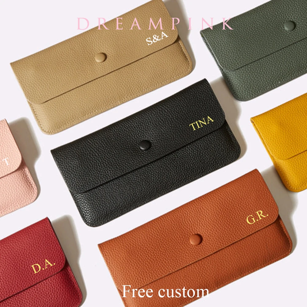 Genuine Leather Slim Long Women Wallet Custom Name Zip Flap Card Purse Dropshiping Personalized Cowhide Female Small Clutch Bag
Genuine Leather Slim Long Women Wallet Custom Name Zip Flap Card Purse Dropshiping Personalized Cowhide Female Small Clutch Bag
