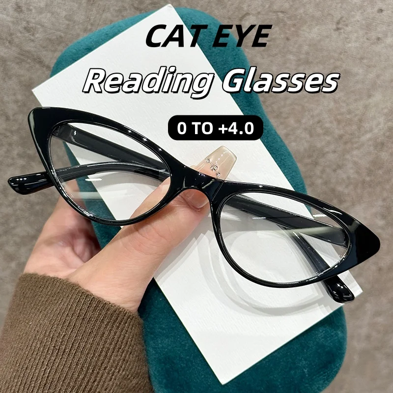 Luxury Trendy Round Cat Eye Presbyopia Glasses Women's Fashion Street Shooting Trend Hundred Glasses Anti-Blue Light Eyewear
Luxury Trendy Round Cat Eye Presbyopia Glasses Women's Fashion Street Shooting Trend Hundred Glasses Anti-Blue Light Eyewear