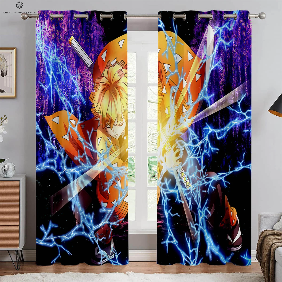 Japanese Anime Print Curtains for Kids Room, Bedroom, Living Room, Kitchen Decorative Curtains, Home Decoration, 2 PCs
Japanese Anime Print Curtains for Kids Room, Bedroom, Living Room, Kitchen Decorative Curtains, Home Decoration, 2 PCs