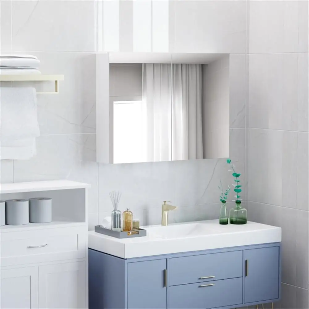 Wall-Mounted Bathroom Mirror - Stylish & Space-Saving Design (Fast Shipping, Not Available at)
Wall-Mounted Bathroom Mirror - Stylish & Space-Saving Design (Fast Shipping, Not Available at)