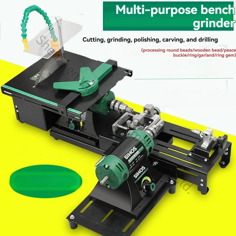 Small Table Grinder for Polishing Jade, Cutting and Polishing Integrated Machine for Round Beads Jadeite, Agate,Table Saw
Small Table Grinder for Polishing Jade, Cutting and Polishing Integrated Machine for Round Beads Jadeite, Agate,Table Saw