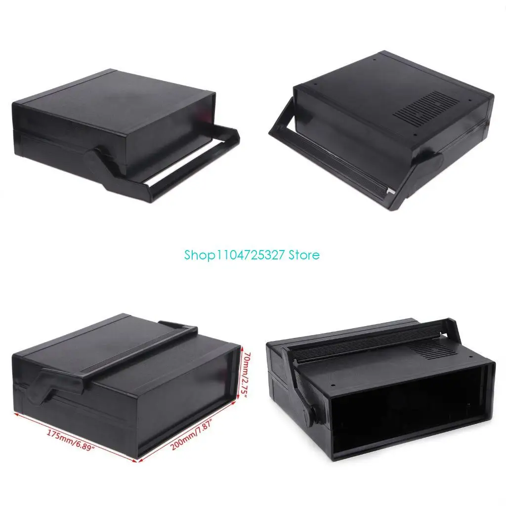 D8KF Waterproof Plastic Electronic Enclosure Project Box Black 200x175x70mm
D8KF Waterproof Plastic Electronic Enclosure Project Box Black 200x175x70mm