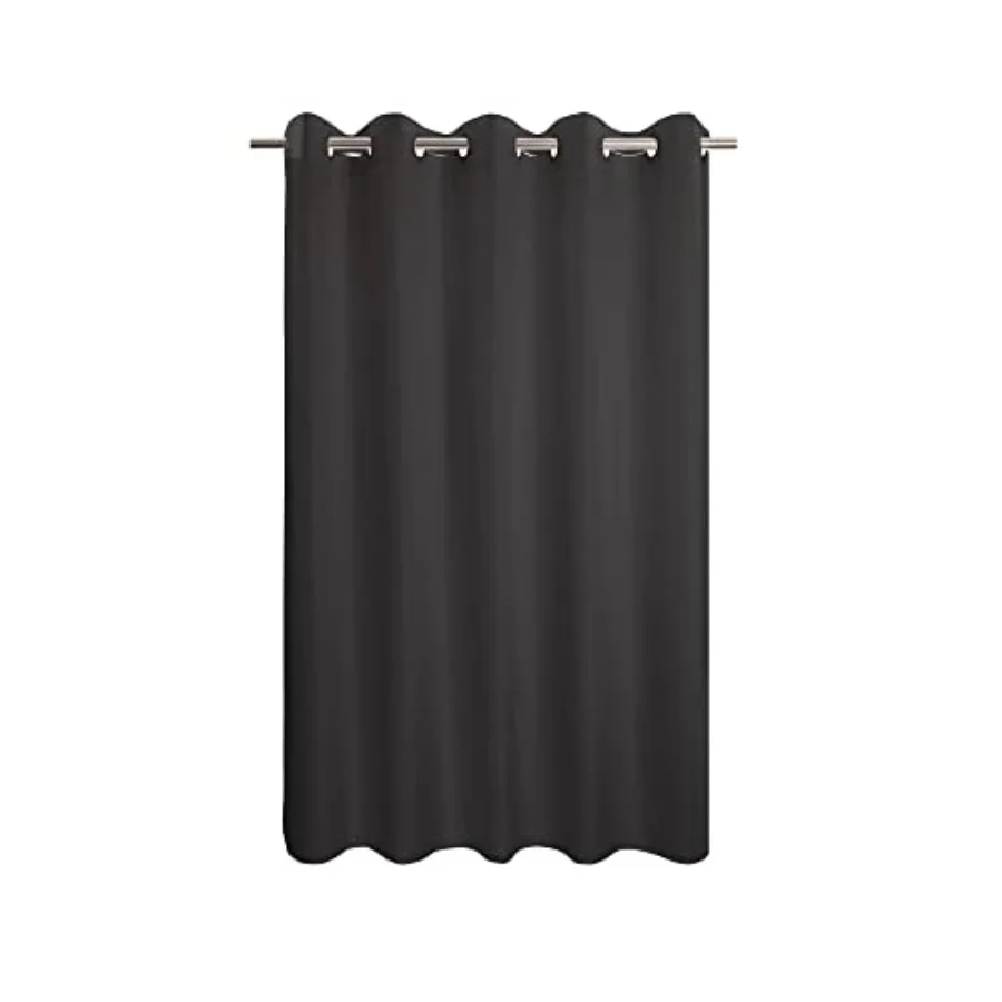No Hook Hotel Cloth Black Shower Curtain Microfiber Waterproof - Soft Fabric Shower Curtain or Liner Washable, Black, 71x74
No Hook Hotel Cloth Black Shower Curtain Microfiber Waterproof - Soft Fabric Shower Curtain or Liner Washable, Black, 71x74