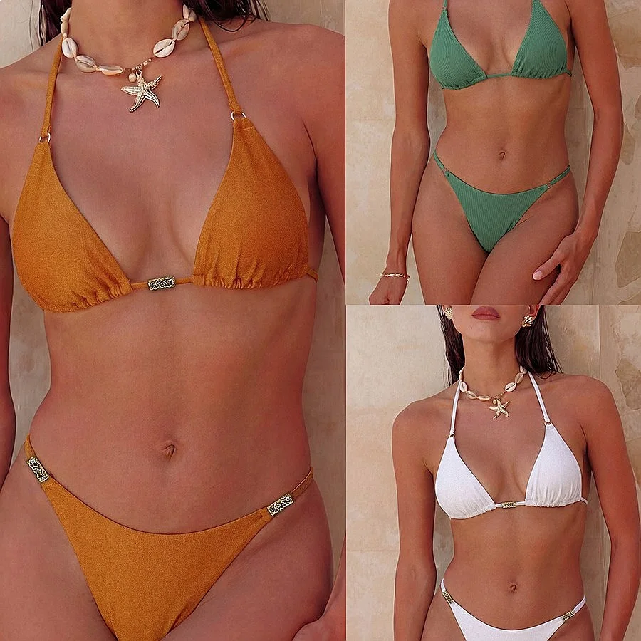 2026 New Brazilian Thong Push Up Bikini Set Sexy Two Piece Women Summer Beach Pool Bathing Suit
2026 New Brazilian Thong Push Up Bikini Set Sexy Two Piece Women Summer Beach Pool Bathing Suit