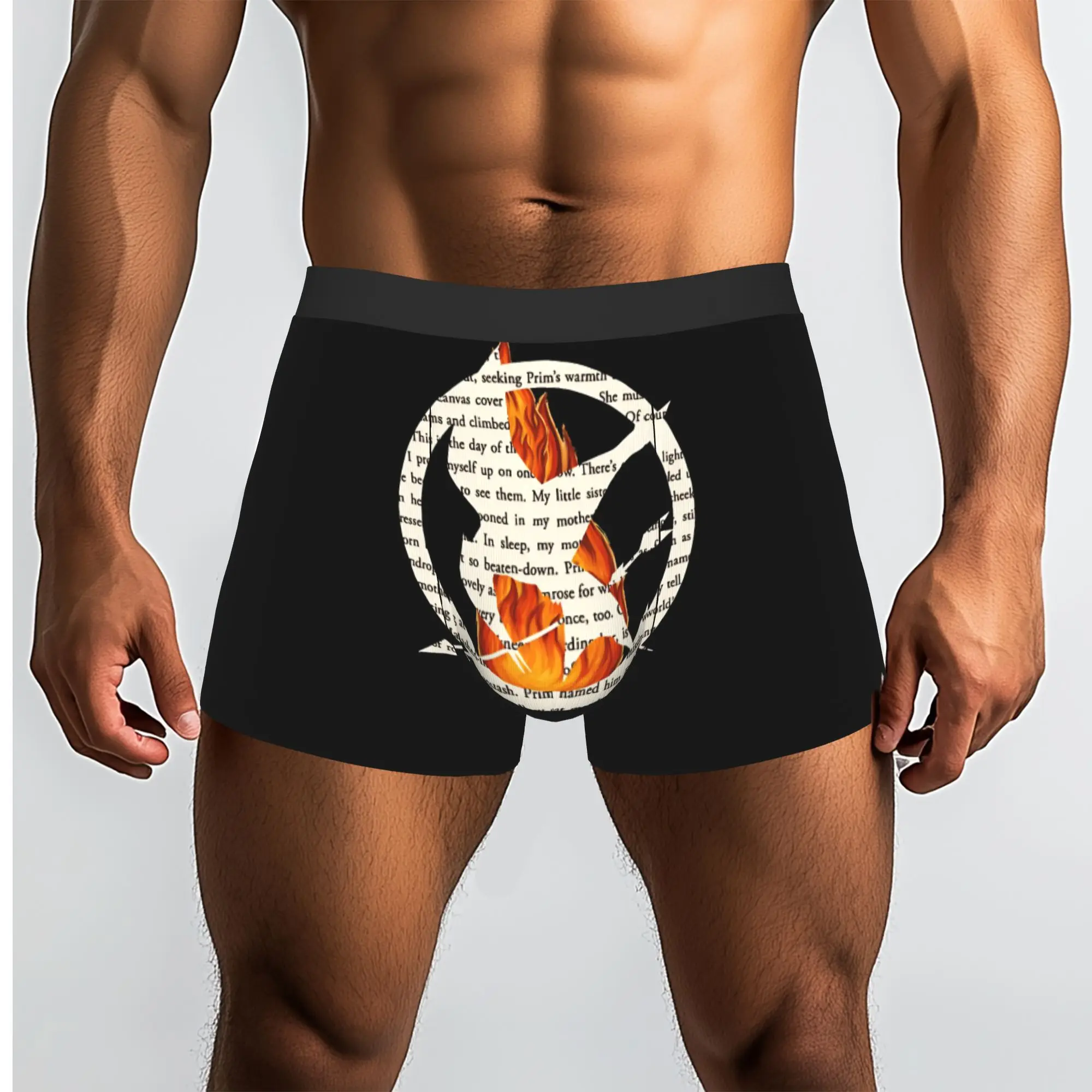 Mockingjay Book Design The Hunger Games Underpants Homme Panties Men's Underwear Print Shorts Boxer Briefs
Mockingjay Book Design The Hunger Games Underpants Homme Panties Men's Underwear Print Shorts Boxer Briefs