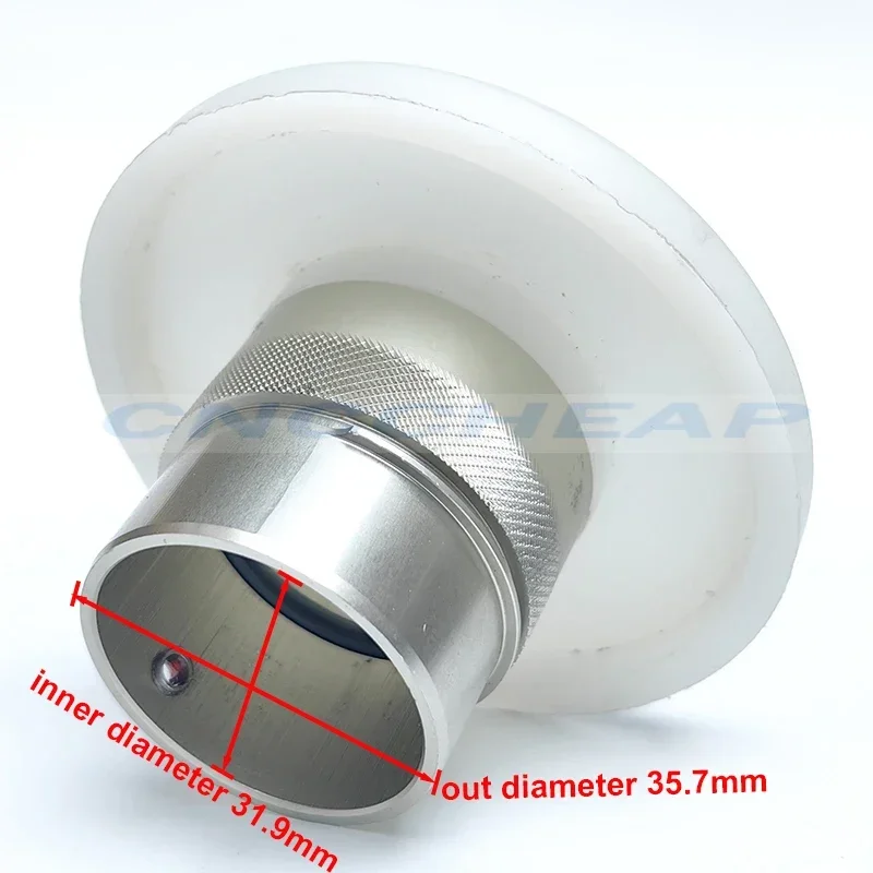 JWEI Vibrating Knife Cover Head Presser Foot Blade Cap for Jing Wei oscillating Knife Cutting Tool Pneumatic Knife Tool Dia 32mm
JWEI Vibrating Knife Cover Head Presser Foot Blade Cap for Jing Wei oscillating Knife Cutting Tool Pneumatic Knife Tool Dia 32mm