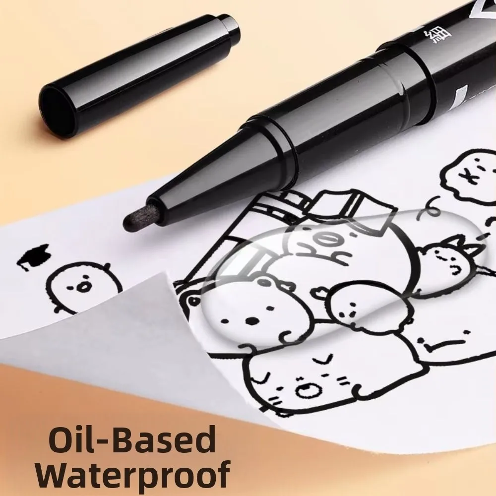 10 шт. новый маслянистый водостойкий перманентный маркер с тонкими толстыми точками, черные чернила, масляный маркер, маркер для граффити с двойным наконечником, школьные принадлежности
10 шт. новый маслянистый водостойкий перманентный маркер с тонкими толстыми точками, черные чернила, масляный маркер, маркер для граффити с двойным наконечником, школьные принадлежности