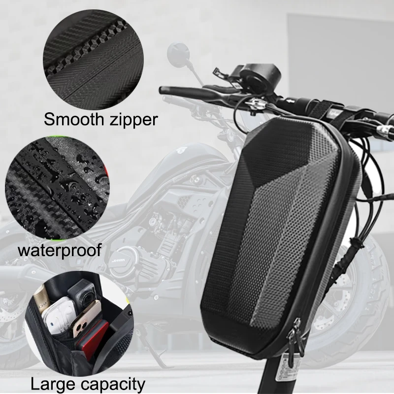 Bicycle Front Storage Bag EVA Hard Shell Large Capacity Waterproof, Front-Mounted Hanging Case Packing Bag Parts Rainproof
Bicycle Front Storage Bag EVA Hard Shell Large Capacity Waterproof, Front-Mounted Hanging Case Packing Bag Parts Rainproof