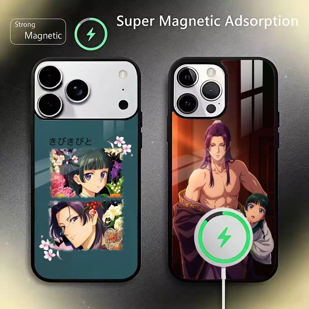 T-The Apothecary Diaries Maomao & Jinshi -Anime Phone Case For IPhone17 16 15 14 13 12 Pro Max Plus Wireless Charger Cover Funda
T-The Apothecary Diaries Maomao & Jinshi -Anime Phone Case For IPhone17 16 15 14 13 12 Pro Max Plus Wireless Charger Cover Funda
