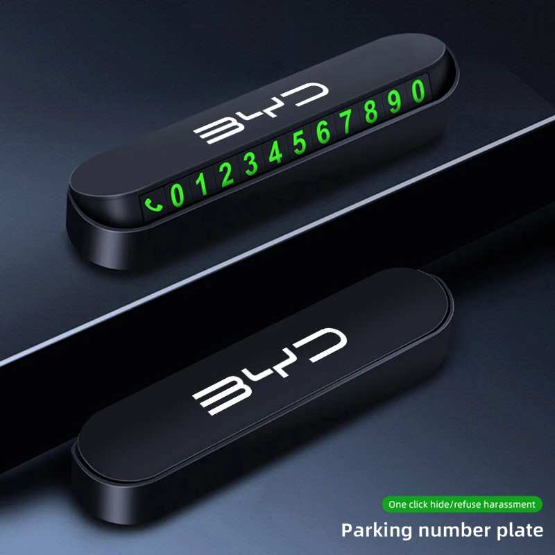 Автомобильная временная парковочная карта, автоэмблема, номер телефона, табличка для BYD Atto 3 Yuan Plus Han Tang EV F3 E6 Dmi Song F0 Qin Pro G3
Автомобильная временная парковочная карта, автоэмблема, номер телефона, табличка для BYD Atto 3 Yuan Plus Han Tang EV F3 E6 Dmi Song F0 Qin Pro G3