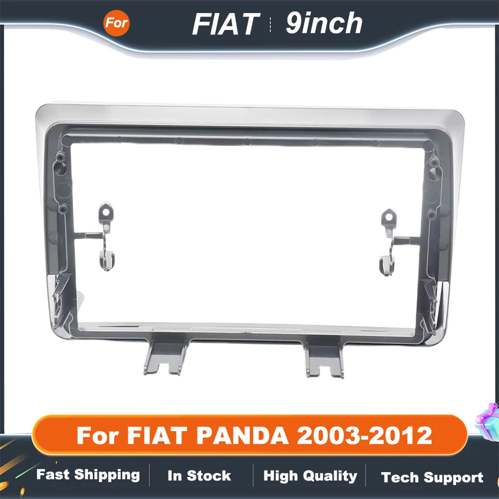 9-дюймовая рамка-адаптер для автомагнитолы FIAT PANDA 2003-2012, комплект для установки Android-радио и навигации на приборную панель
9-дюймовая рамка-адаптер для автомагнитолы FIAT PANDA 2003-2012, комплект для установки Android-радио и навигации на приборную панель