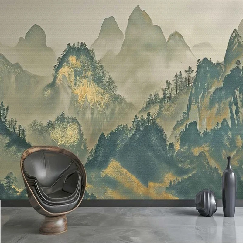 Vintage Modern Chinese Hand-Painted Landscape Wallpaper Murals for TV Sofa Wall Decor Background Painting Living Room Backdrop
Vintage Modern Chinese Hand-Painted Landscape Wallpaper Murals for TV Sofa Wall Decor Background Painting Living Room Backdrop