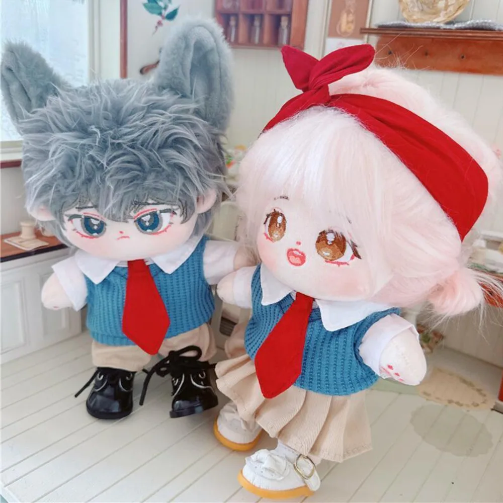 School Uniform Cotton Doll Clothes Set Jk Skirt Dress Cotton Doll Suit Kawaii Cute Plush Dolls Clothes Children's Gift
School Uniform Cotton Doll Clothes Set Jk Skirt Dress Cotton Doll Suit Kawaii Cute Plush Dolls Clothes Children's Gift