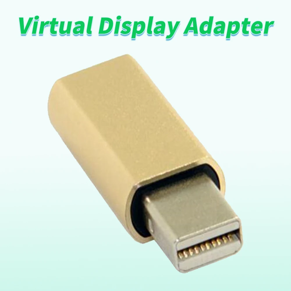 Virtual Display Adapter Mini DP Displayport Display port Dummy Plug Headless Ghost Display Emulator 2560x1600p@60Hz
Virtual Display Adapter Mini DP Displayport Display port Dummy Plug Headless Ghost Display Emulator 2560x1600p@60Hz