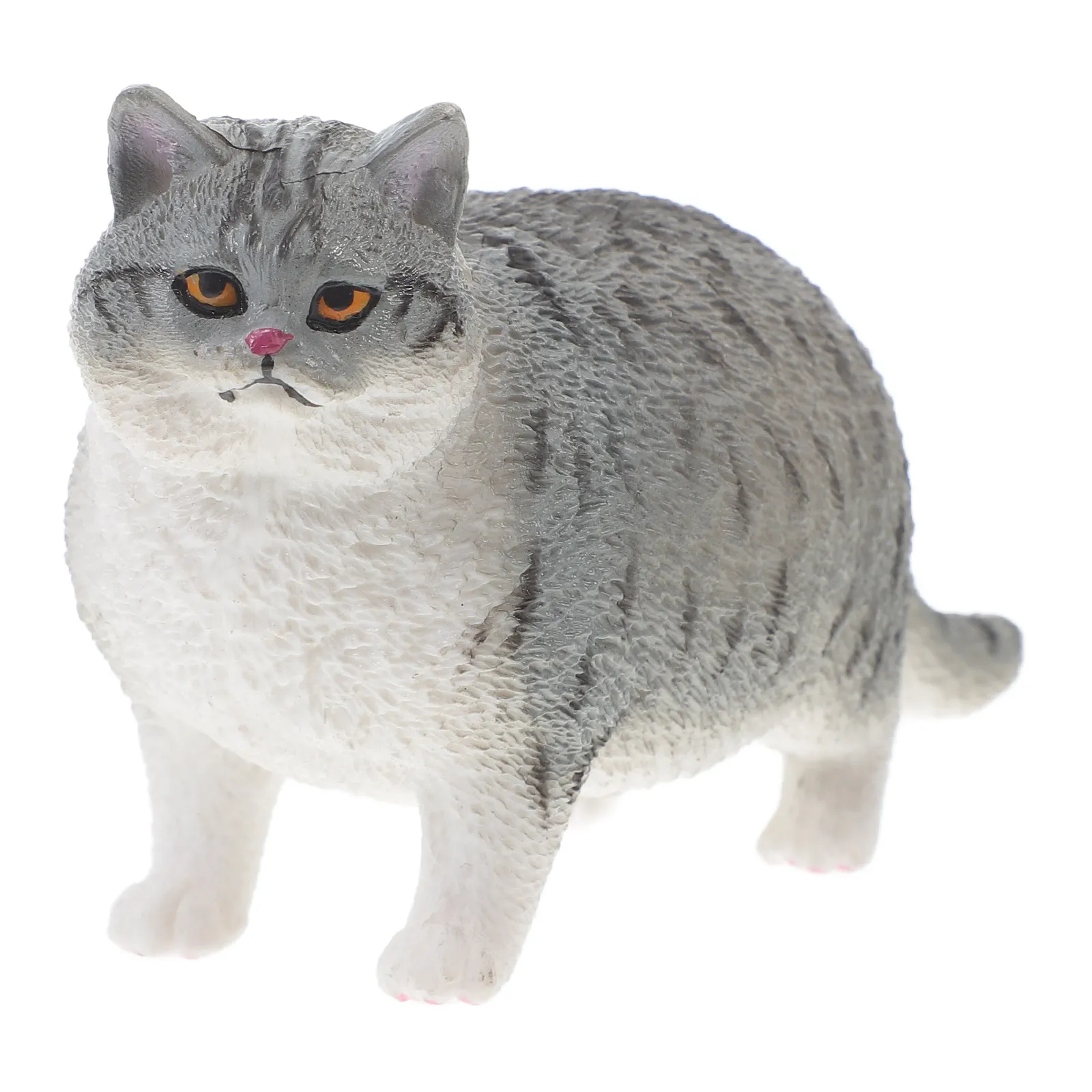 Realistic Adorable Short Hair Cat Statue Sturdy Plastic Desktop Decor for Home Office Living Room Garden Tabletop Cat Ornament
Realistic Adorable Short Hair Cat Statue Sturdy Plastic Desktop Decor for Home Office Living Room Garden Tabletop Cat Ornament