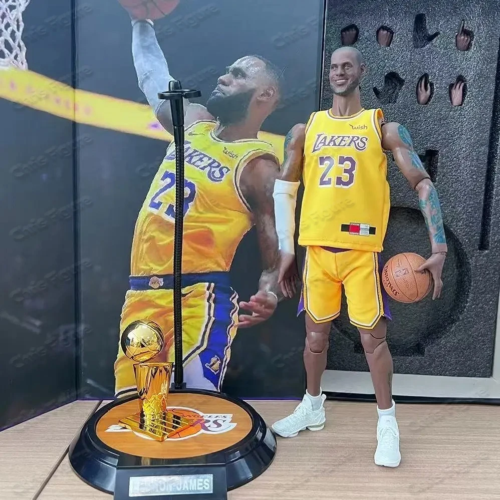 In Stock, Fast Shipping NBA Basketball Superstar James, Lakers No.23 Jersey, 1/6 Scale Action Figure Toy Collection
In Stock, Fast Shipping NBA Basketball Superstar James, Lakers No.23 Jersey, 1/6 Scale Action Figure Toy Collection