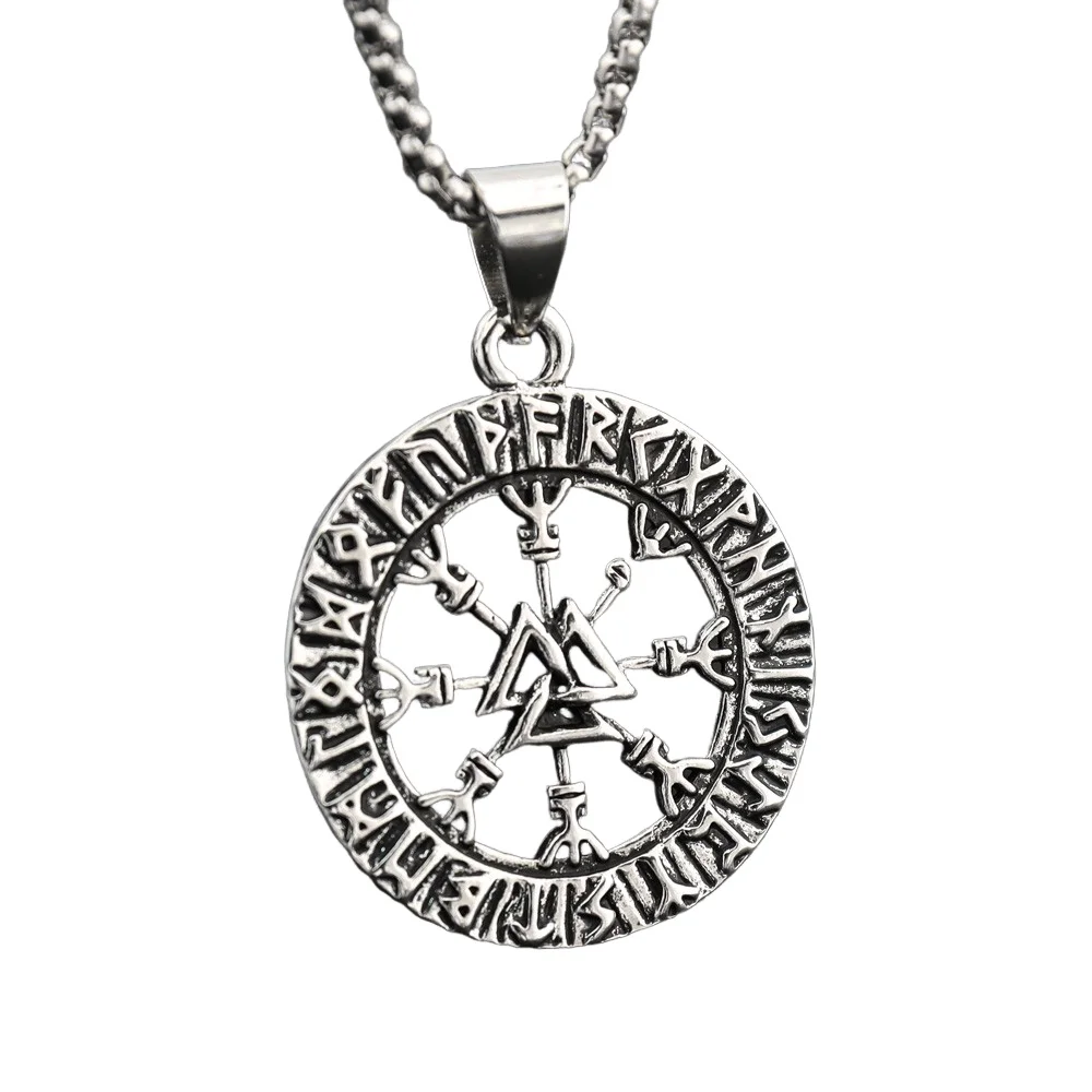 Vintage Hollow out Nordic Compass Viking Triangle Charm Men's Necklace Fashion Hip Hop Punk Jewelry Accessories Rock Party Gift
Vintage Hollow out Nordic Compass Viking Triangle Charm Men's Necklace Fashion Hip Hop Punk Jewelry Accessories Rock Party Gift
