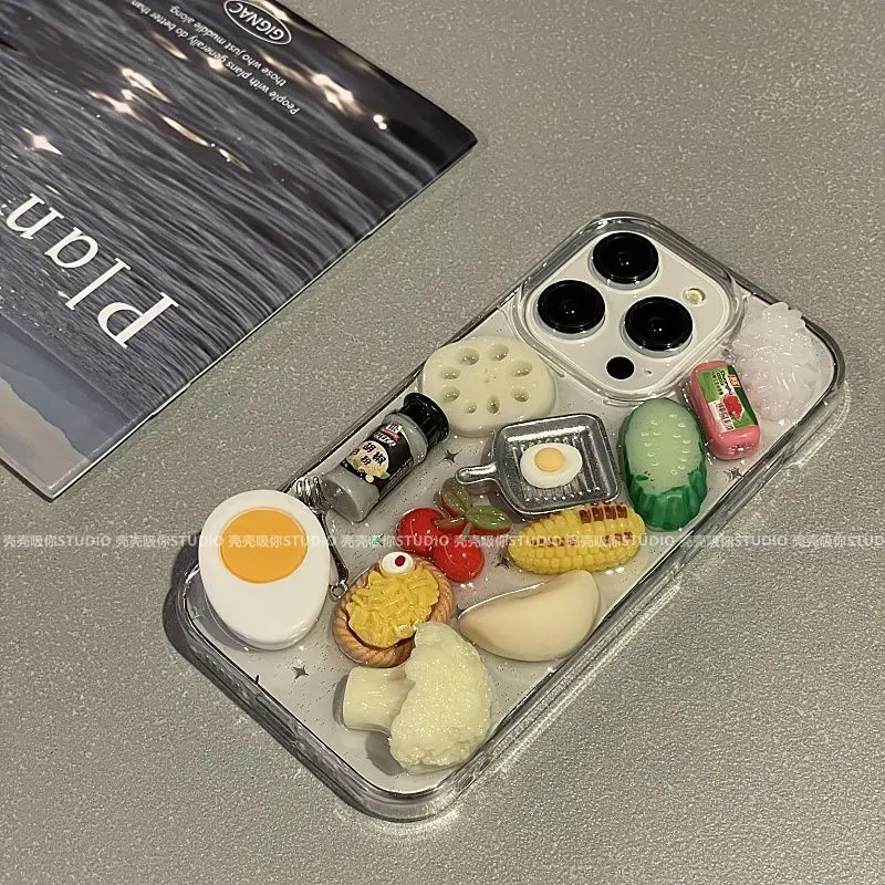 Creative 3D Food Suitable for iPhone 13 Phone Case iPhone 14 Promax Drip Glue 11/12 Personalized Soft Case
Creative 3D Food Suitable for iPhone 13 Phone Case iPhone 14 Promax Drip Glue 11/12 Personalized Soft Case