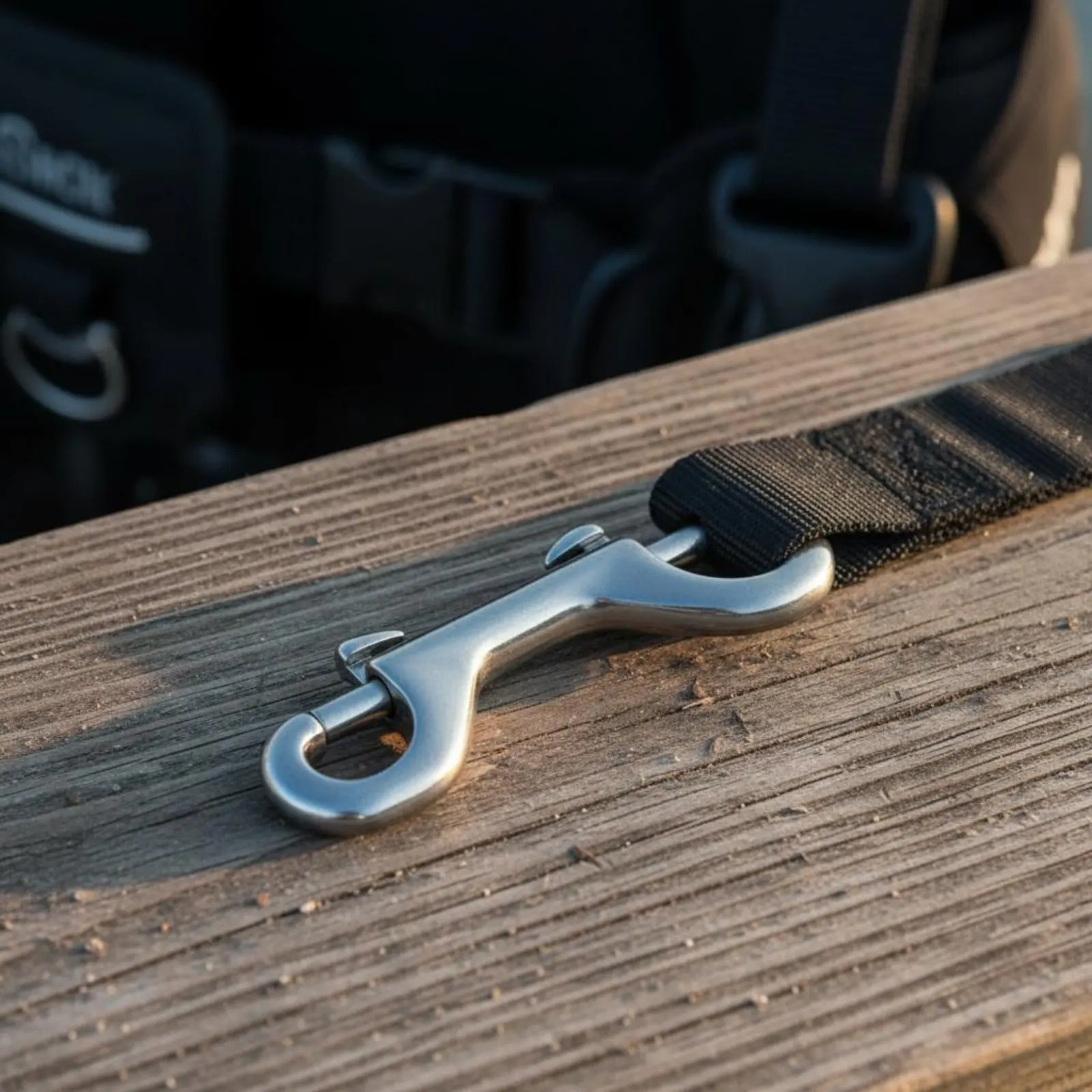 Double Ended Snap Hook Double Bolt Snap Diving Hardware Sturdy Duty for Technical Divers
Double Ended Snap Hook Double Bolt Snap Diving Hardware Sturdy Duty for Technical Divers